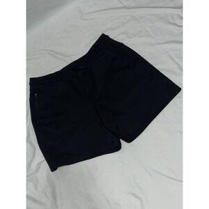 90 Degree By Reflex Black Comfy Soft Sweat Gym Shorts Men's Size L Read